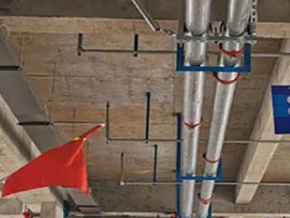石渠管廊支架的安装方法